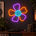 Disco Bloom – LED-neonkunst